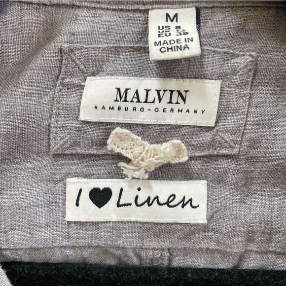 Malvin Hamburg 100% Linen Dress - Picture 4 of 4